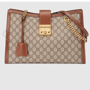 GUCCI MEDIUM GG PADLOCK SHOULDER BAG. BRAND NEW. Never used!!